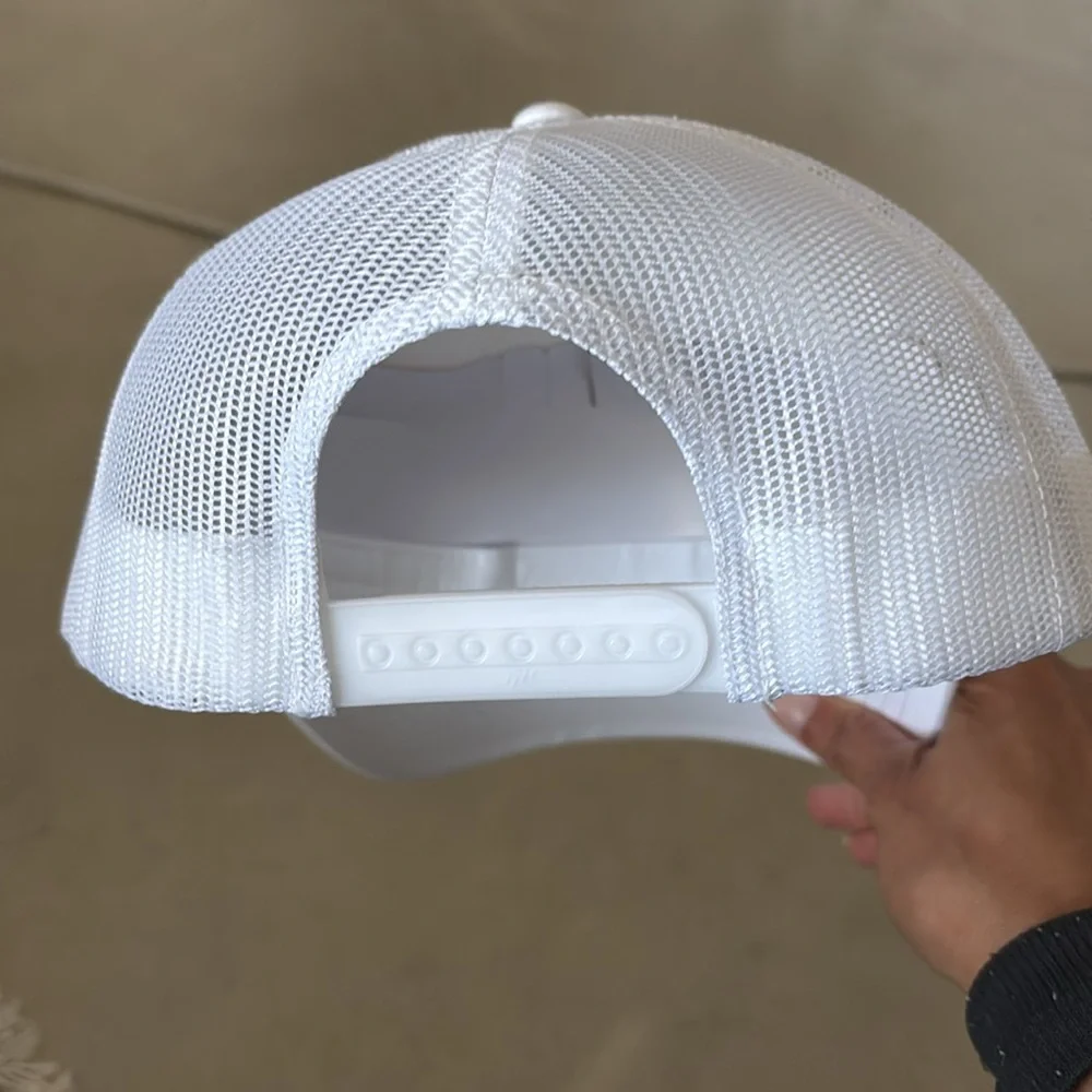 New ATHLETA Trucker Hat Cap, white